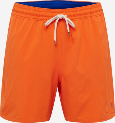 Polo Ralph Lauren Zwemshorts 'Traveler' in de kleur Blauw / Sinaasappel / Wit, Productweergave