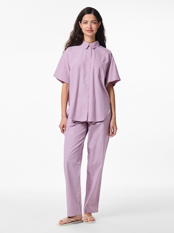 PIECES Regular Trousers in Pink
