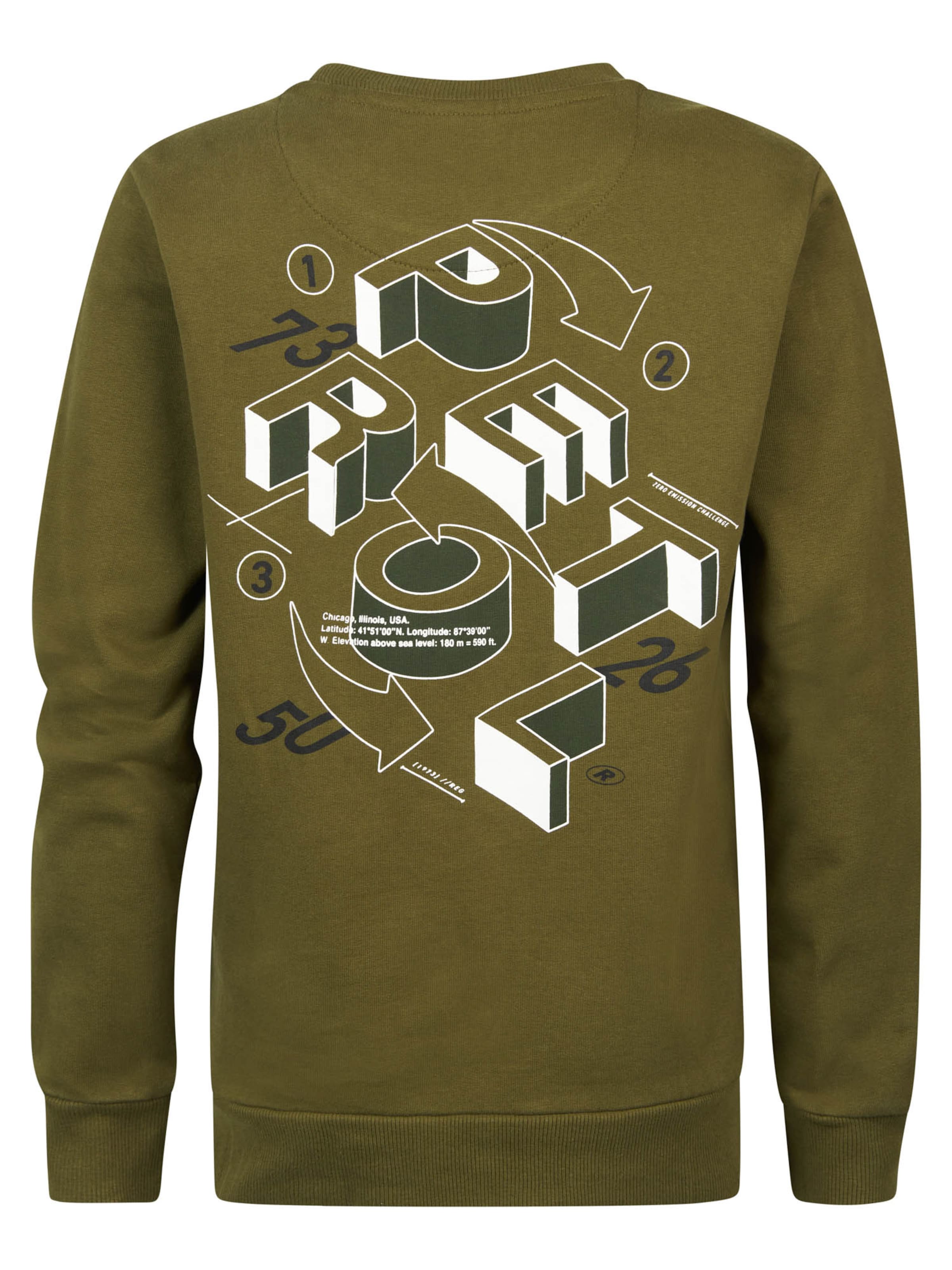 Petrol Industries Sweatshirt 'Elmhurst' in Groen