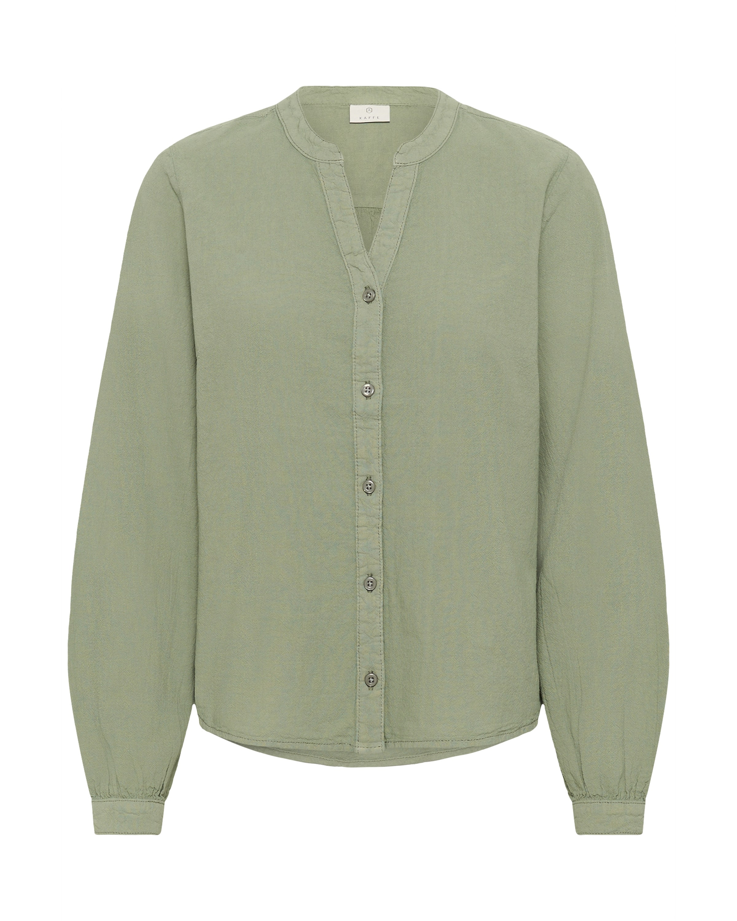 Camicia da donna 'KAnaya' di Kaffe in verde: frontale