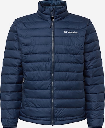 Giacca per outdoor 'Powder Lite' di COLUMBIA in blu: frontale