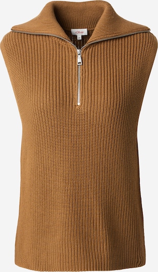 s.Oliver Pull-over en caramel, Vue avec produit