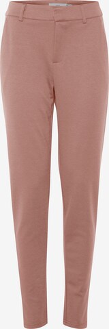 Slimfit Pantaloni 'Kate' di ICHI in rosa: frontale