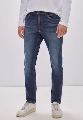 Street One MEN Regular Jeans in Blau: Vorderseite