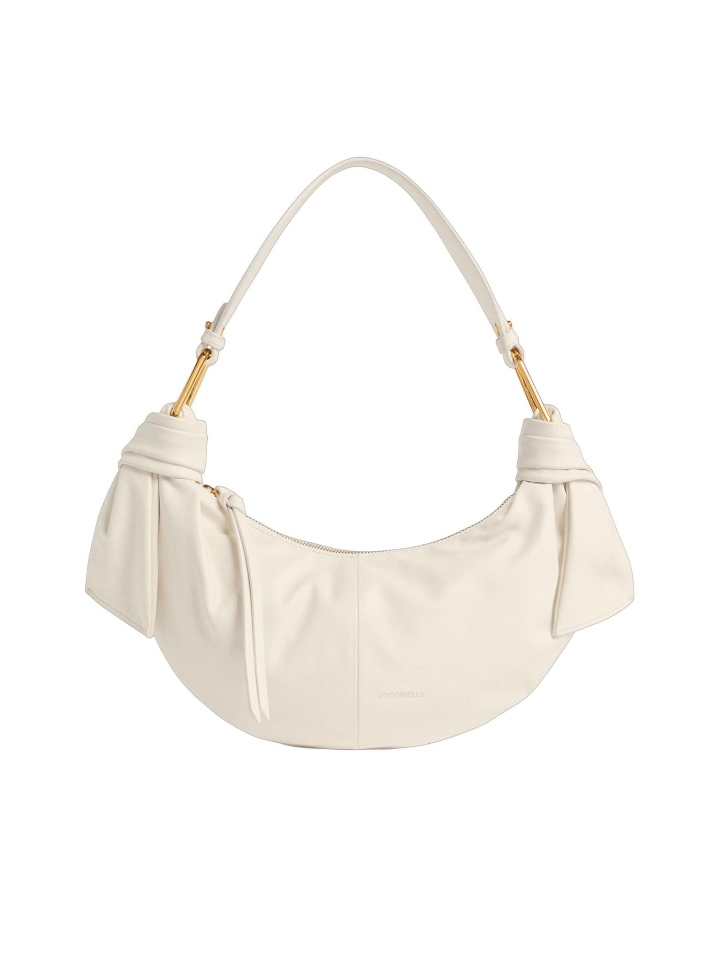 Coccinelle - Bolso de mano 'COCCINELLE Furoshiki 26 280' en blanco: frente