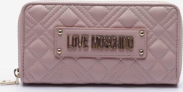 Love Moschino Small Leather Goods in One size in Pink: front
