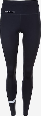 ENDURANCE Skinny Funktionstights 'Yames' in Schwarz: predná strana