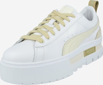 Sneaker bassa 'Mayze' di PUMA in bianco: frontale