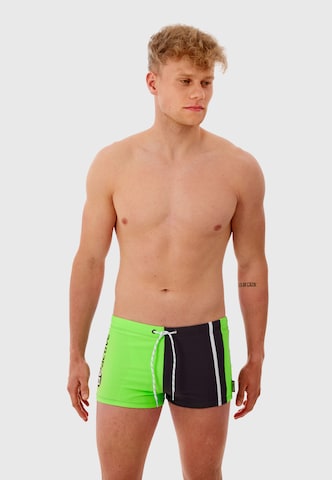 BECO the world of aquasports Swim Trunks 'BEaktive' in Green: front