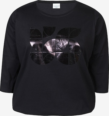 Zhenzi Top 'Adele 1168' in Schwarz: Vorderseite