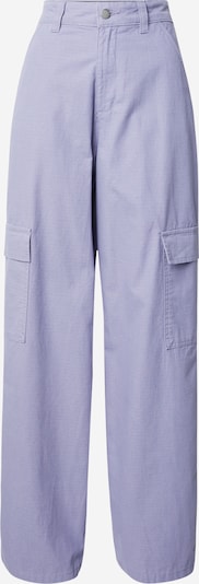 Dr. Denim Pantalon cargo 'Donna' en violet clair / noir / blanc, Vue avec produit