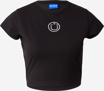 HUGO Paita 'Dome_B_2' värissä musta: etupuoli