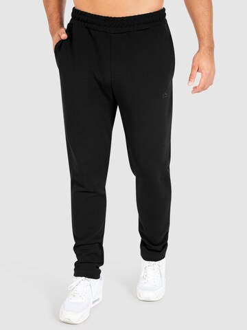 Smilodox Regular Hose 'David' in Schwarz: Vorderseite
