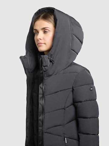 Manteau d’hiver 'Kiera' khujo en noir