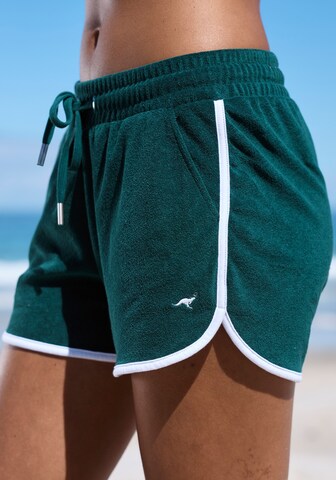 KangaROOS Regular Pants in Green