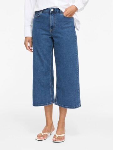 VILA Wide leg Jeans 'VIMalika' in Blauw: voorkant
