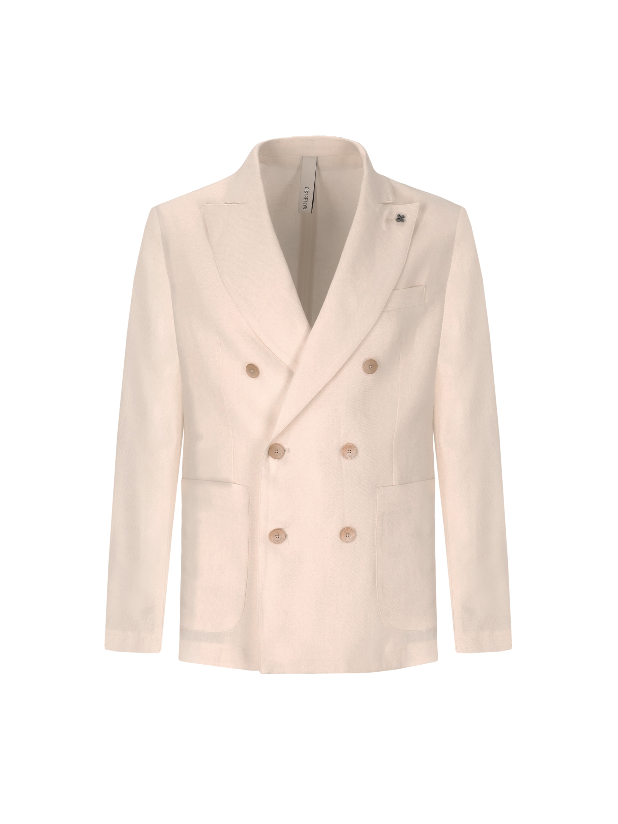 Regular fit Giacca da completo 'Certo' di Distretto12 in bianco: frontale
