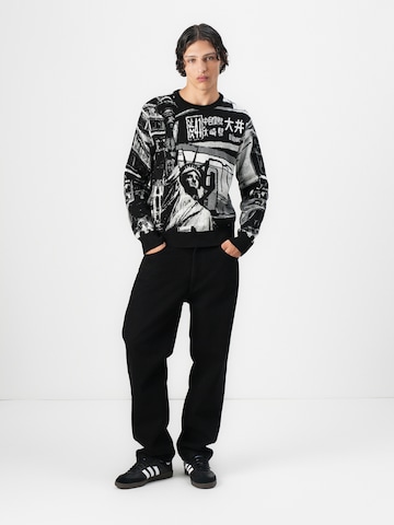 Pull-over 'Worldwide Commuter' HUF en noir