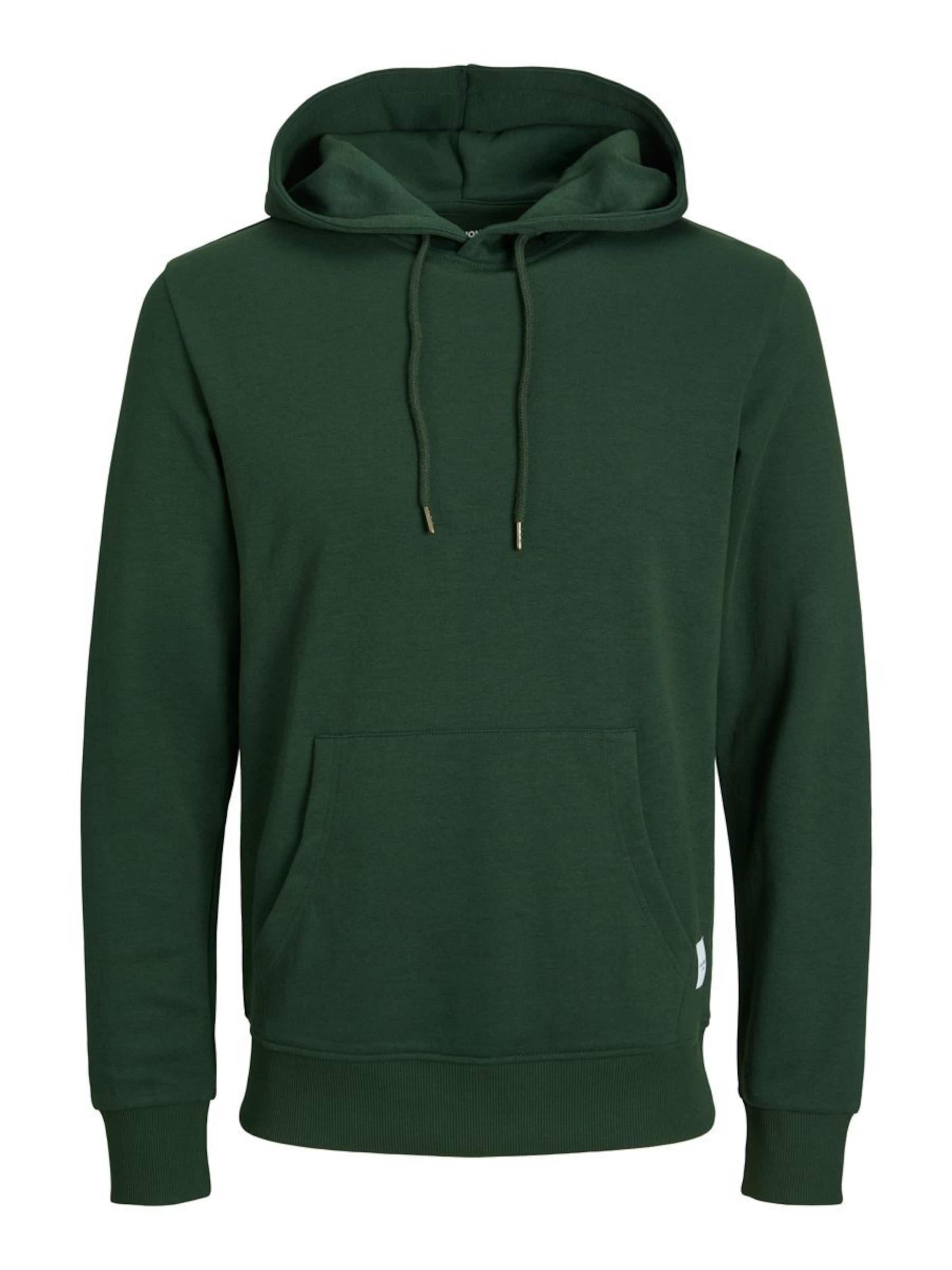 JACK & JONES Sweatshirt in Green: front