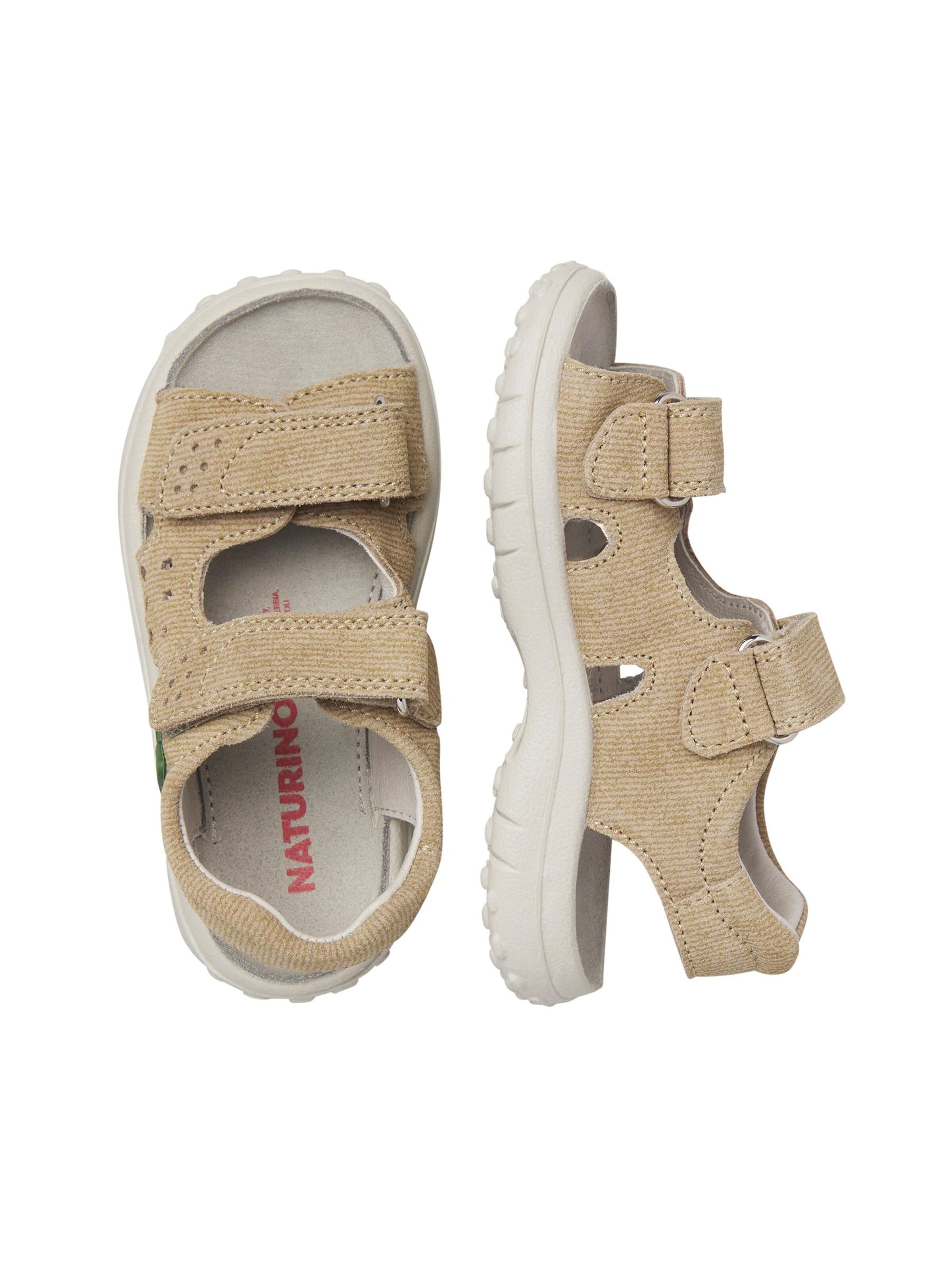 Chaussures ouvertes 'DOCK' NATURINO en beige