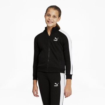 PUMA Trainingsjacke 'Classics T7' in Schwarz: predná strana