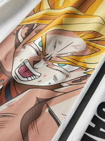 NAME IT T-shirt 'NKMDUSE DRAGONB' i vit