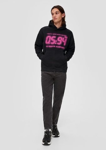 QSSweater majica - crna boja