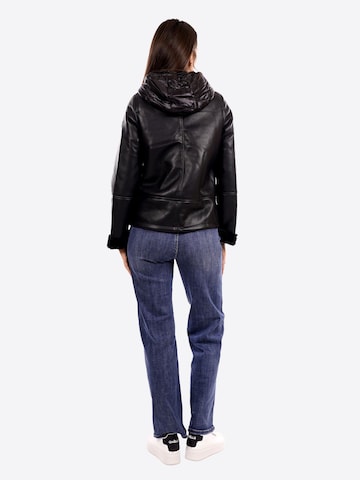 Yes Zee Winterjacke 'Piumino' in Schwarz