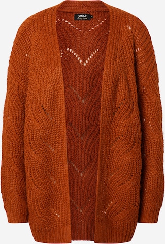 Cardigan ONLY en marron : devant