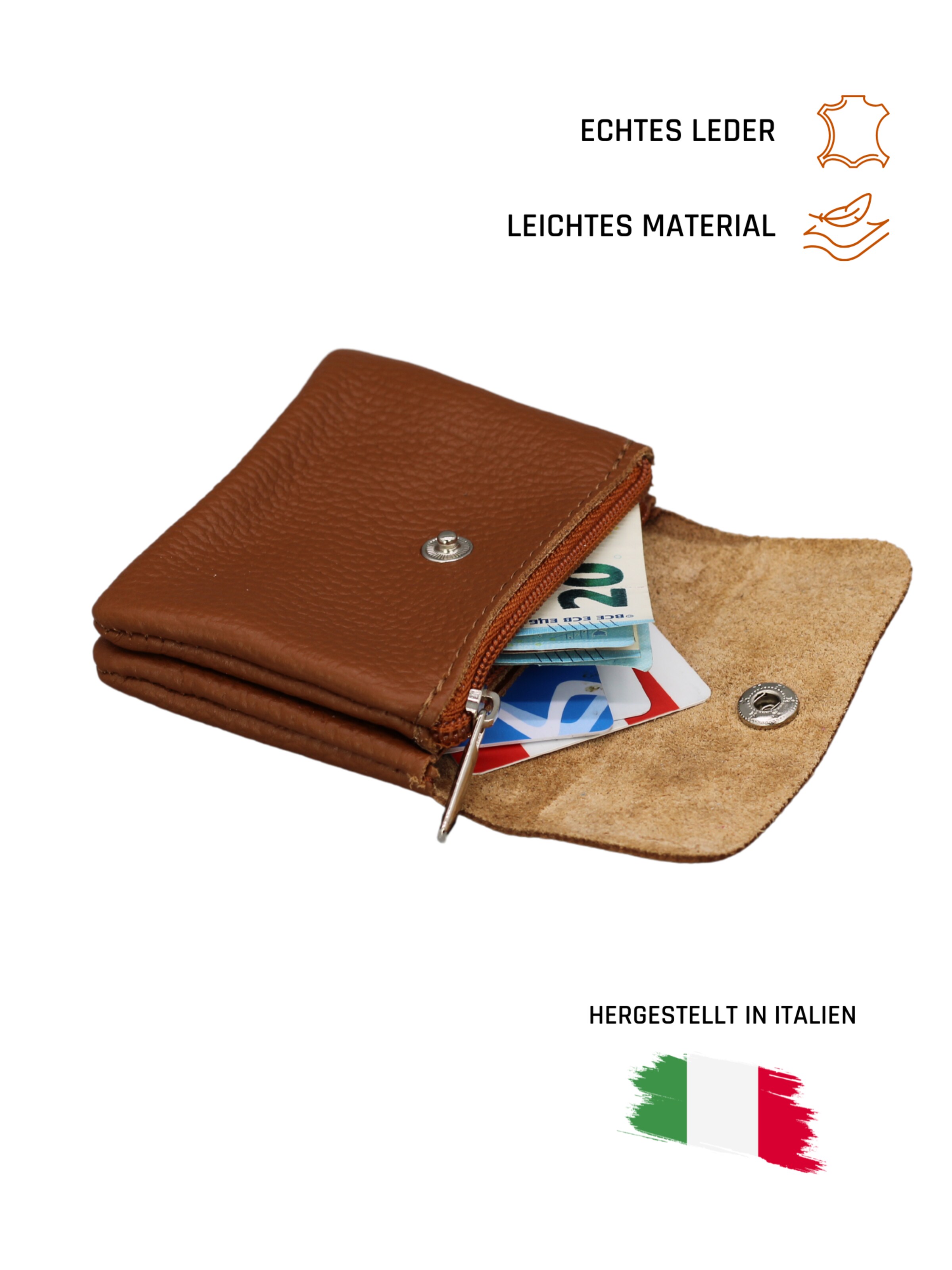 Adel Bags Wallet 'Mini' in Brown