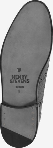 Henry Stevens Lace-Up Shoes 'Winston FBO' in Black
