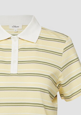 T-shirt s.Oliver en jaune