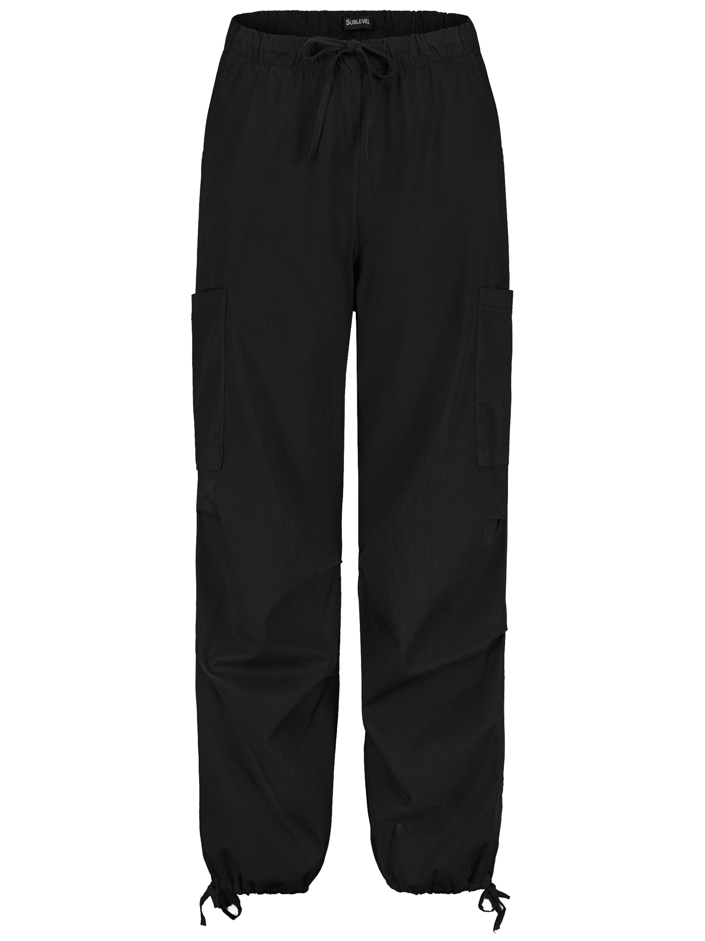 Sublevel Tapered Hose in Schwarz: Vorderseite