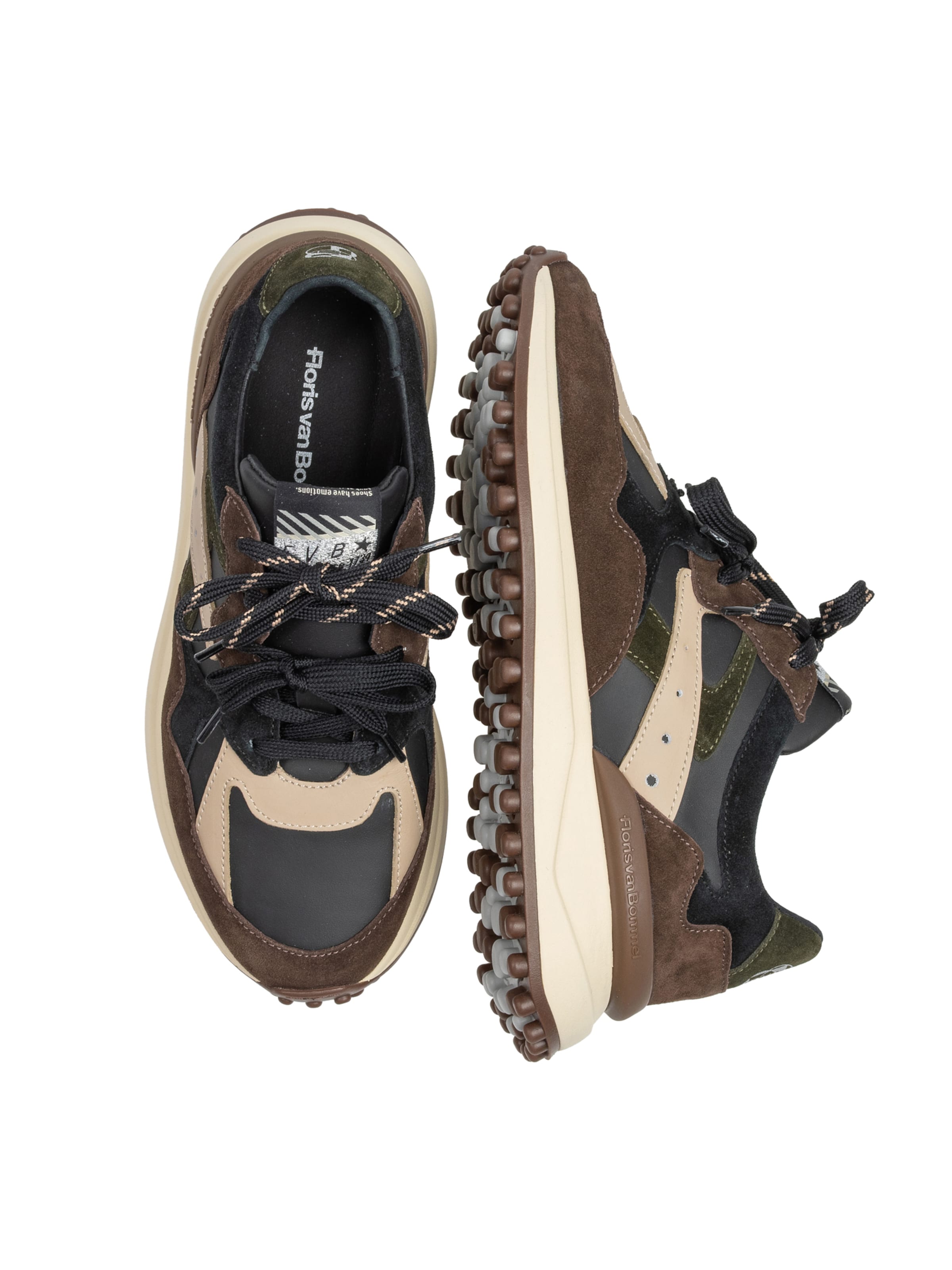 Floris van Bommel Sneakers 'Noppi 46' in Black