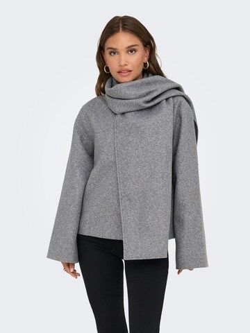 Veste mi-saison 'ONLelba' ONLY en gris : devant
