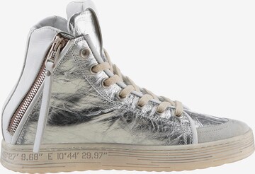A.S.98 High-Top Sneakers in Silver
