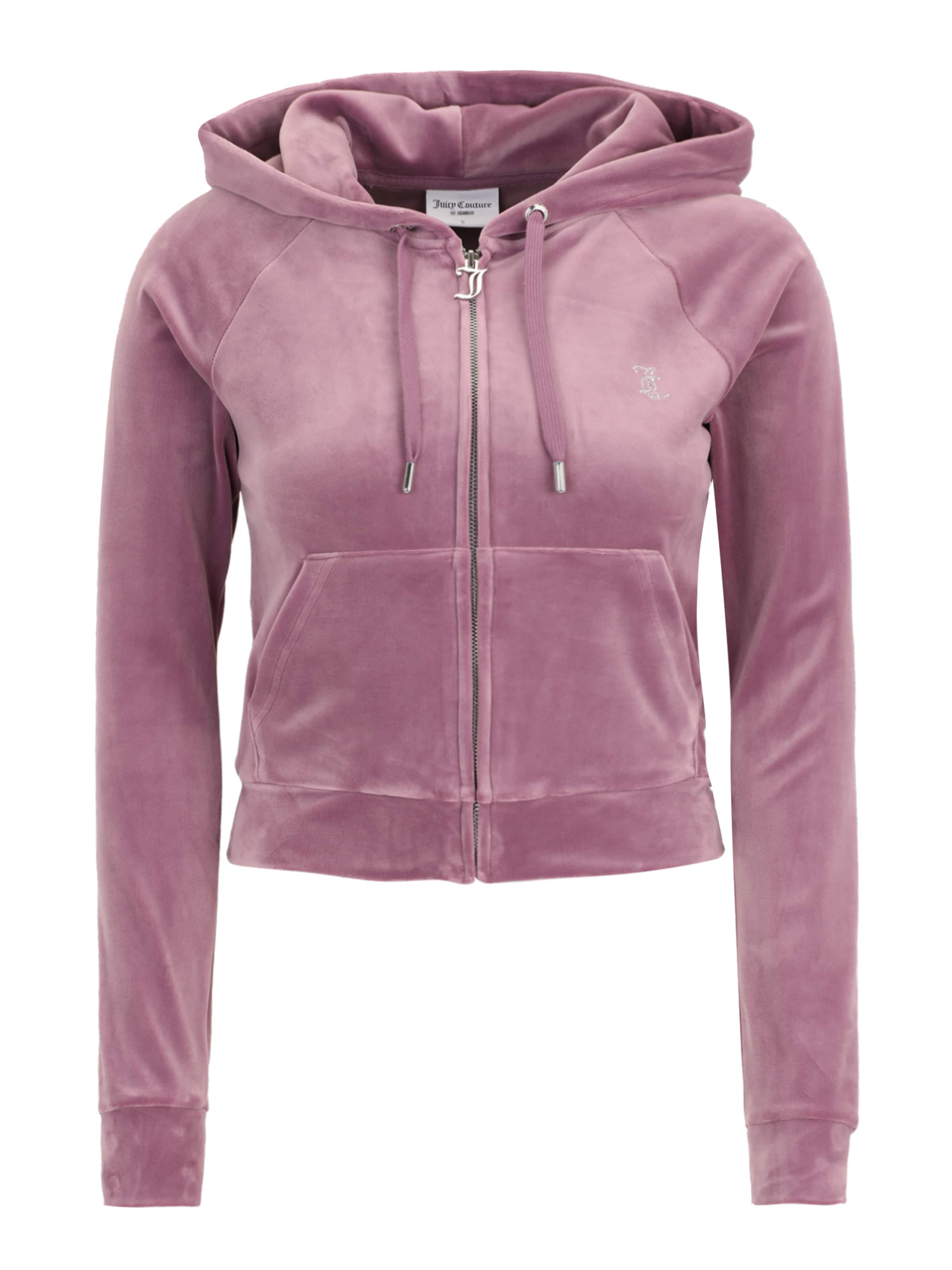 Juicy Couture Petite Sweatjacka 'MADISON' i lila: framsida