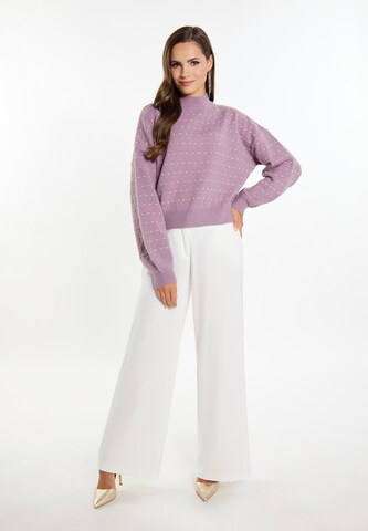 Pull-over 'Imane' faina en violet