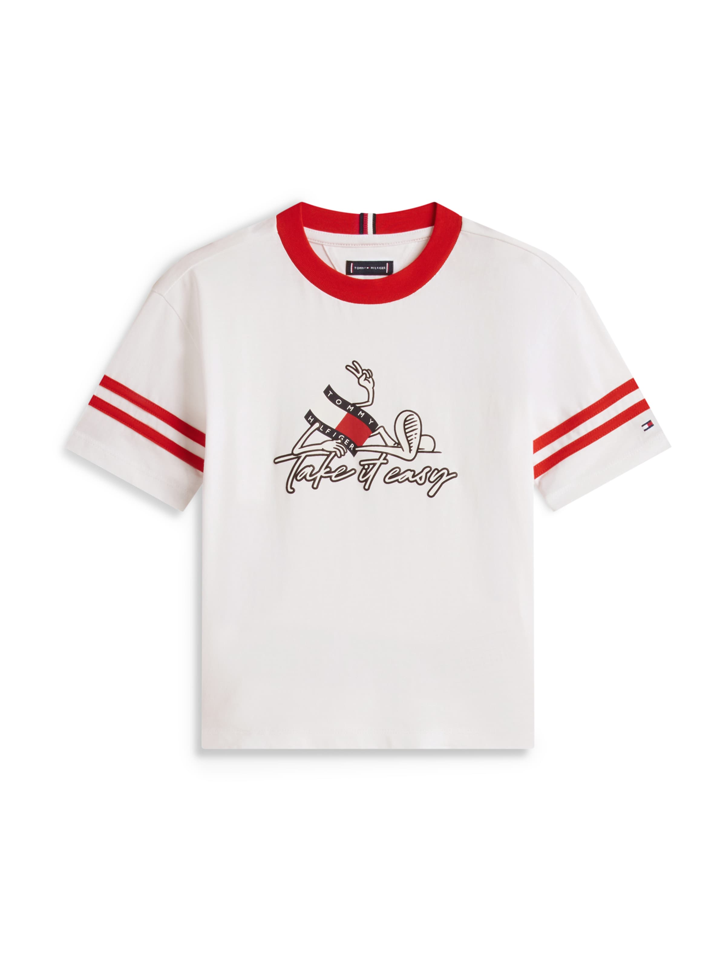 Set 'TAKE IT EASY' TOMMY HILFIGER en bleu : devant