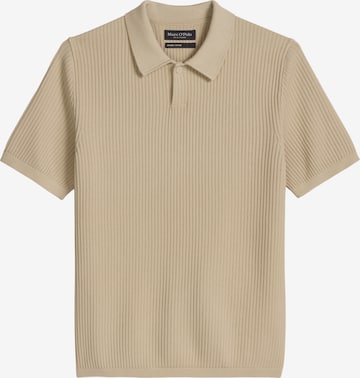 T-Shirt Marc O'Polo en beige : devant