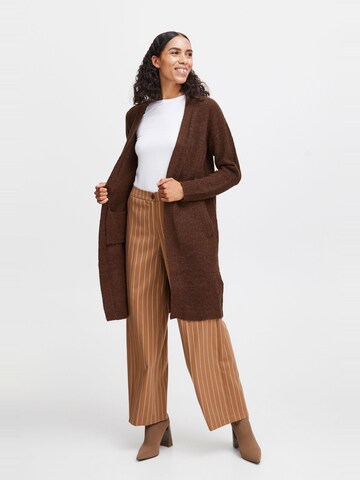 Cardigan 'Mirelle' b.young en marron