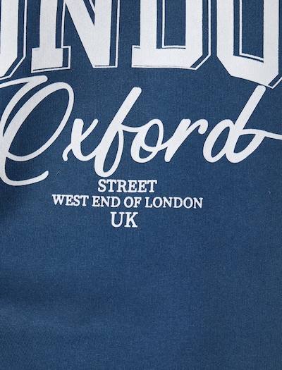Koton Sweatshirt in de kleur Navy / Offwhite, Productweergave