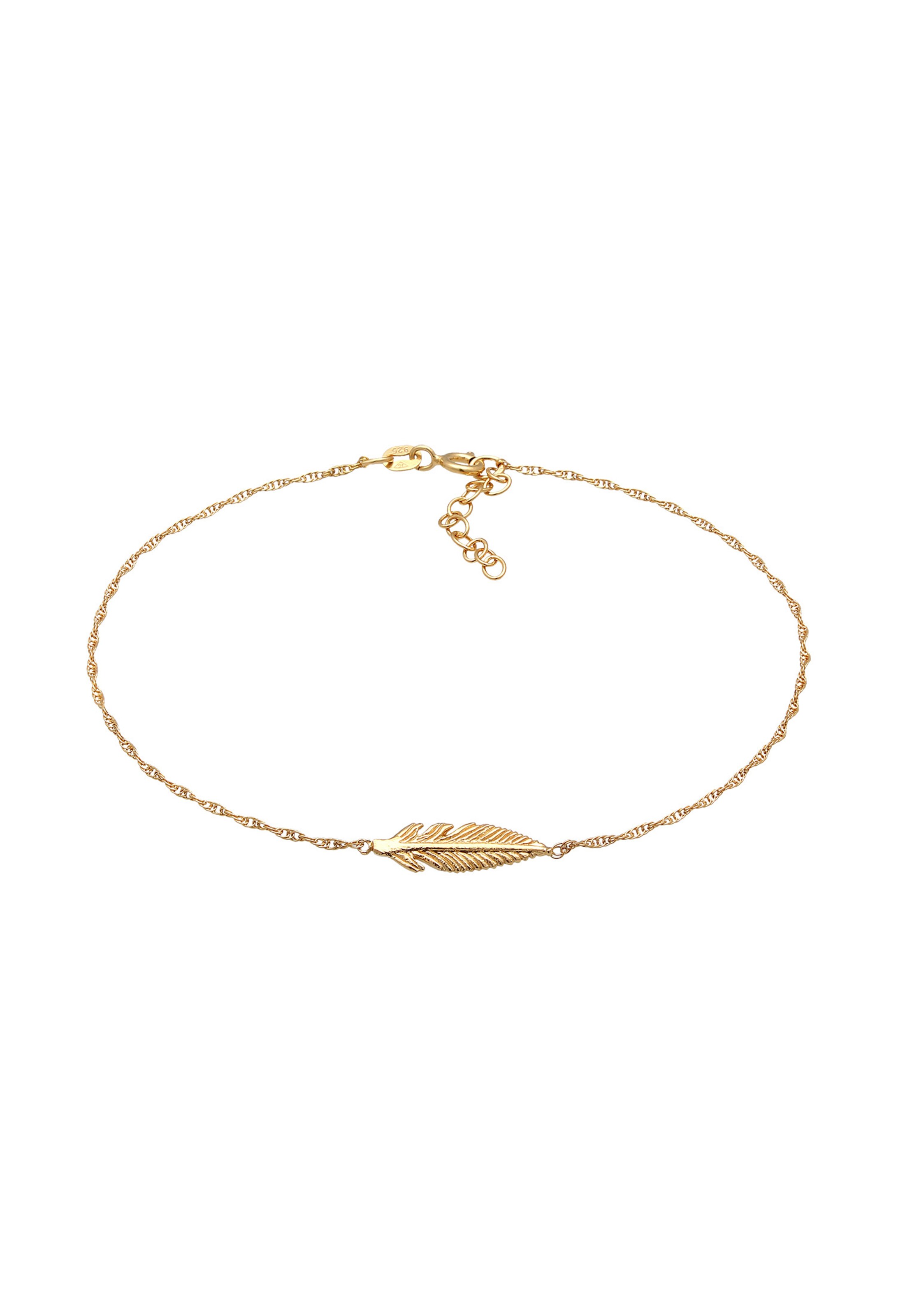 ELLI Fußschmuck in Gold: Vorderseite