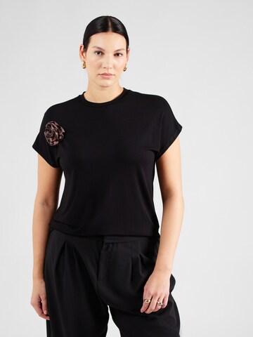 ONLY Carmakoma Shirt 'CARLISTINA ROSE' in Black: front