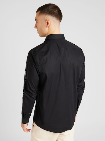 HUGO Regular fit Overhemd 'Verdon' in Zwart