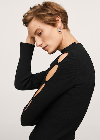 MANGO Sweater 'Gruyer' in Black