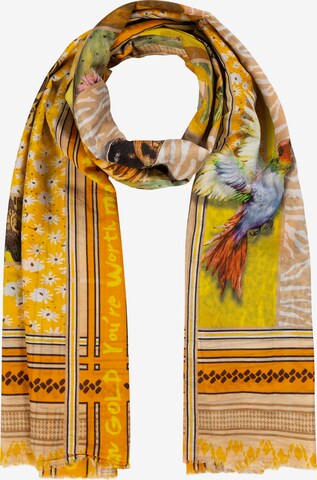 CODELLO Scarf in Yellow: front