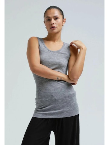 Seamless Basic Top 'Isa' in Grau