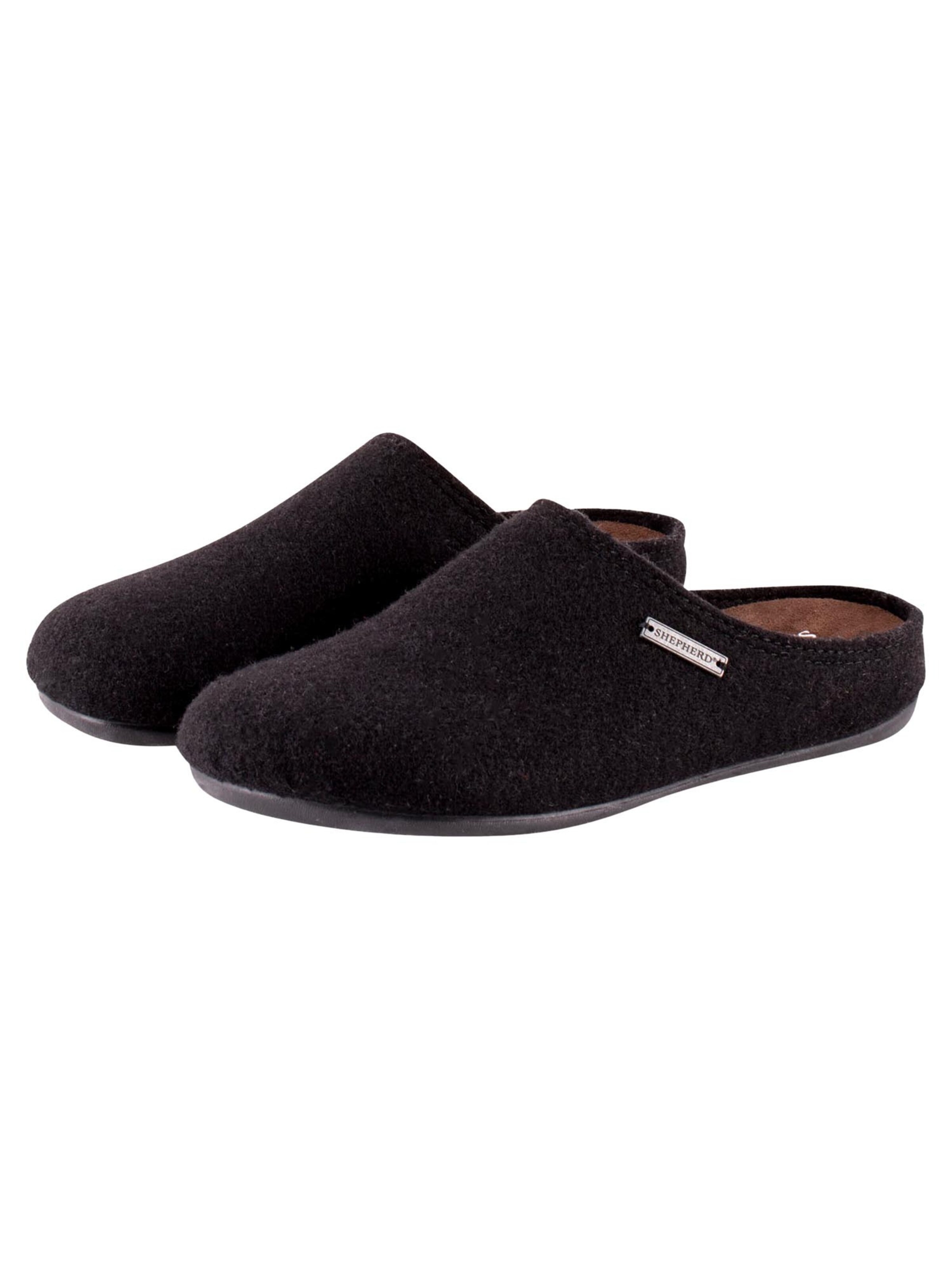 SHEPHERD Slippers 'Cilla' in Black