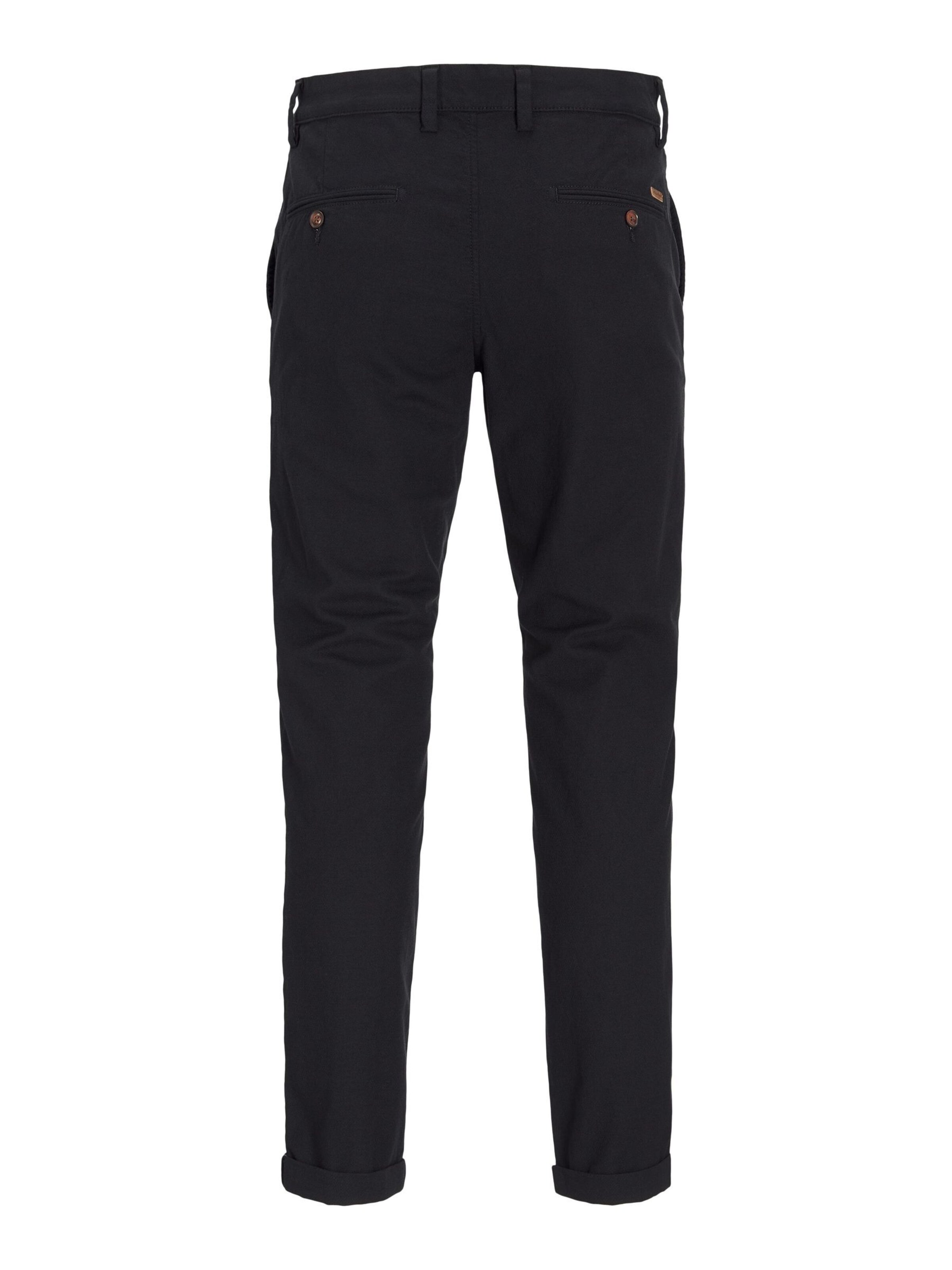 JACK & JONES Slim fit Chino trousers in Black